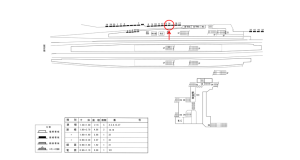 近鉄／河内長野駅／／№14駅看板・駅広告、位置図