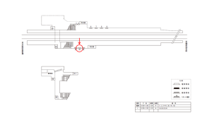 近鉄／高田市駅／／№41駅看板・駅広告、位置図