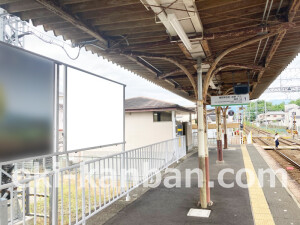 近鉄／駒ヶ谷駅／／№2駅看板・駅広告、写真2