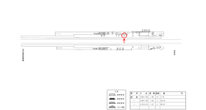 近鉄／恵我ノ荘駅／／№4駅看板・駅広告、位置図