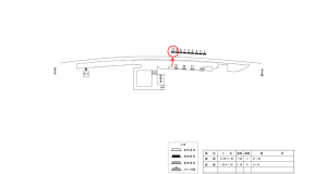 近鉄／元山上口駅／／№10駅看板・駅広告、位置図