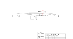 近鉄／元山上口駅／／№5駅看板・駅広告、位置図